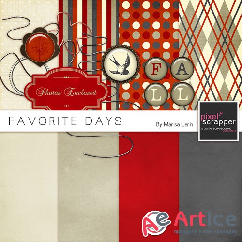 Scrap - Favorite Days PNG and JPG