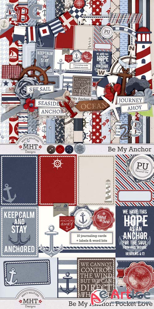 Scrap - Be My Anchor PNG and JPG