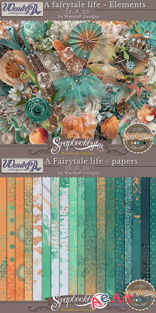 Scrap - A Fairytale Life PNG and JPG