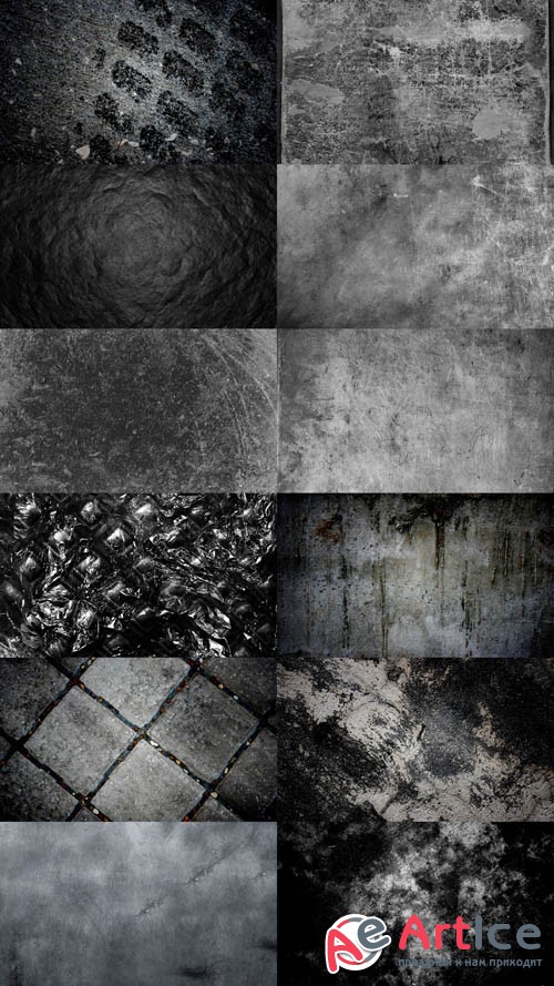 Collection Black and White Textures JPG Set 4
