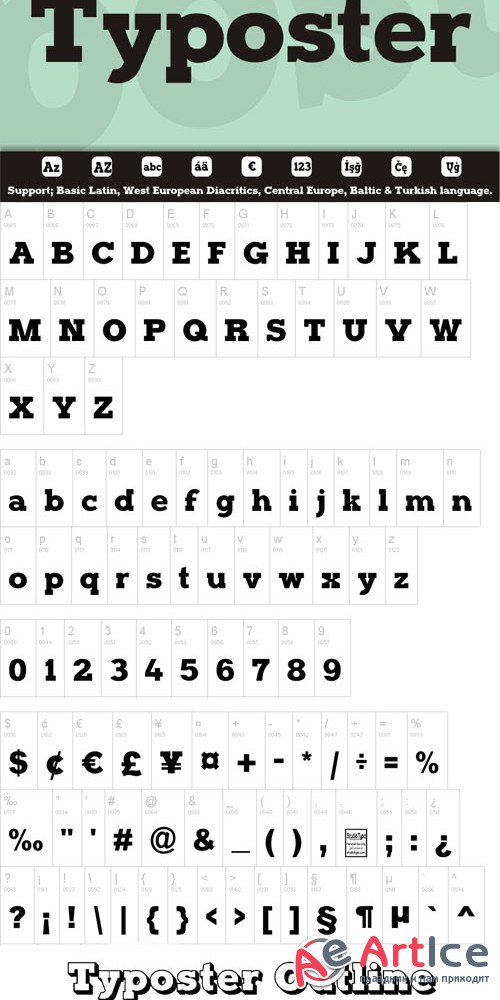 Typoster Font Family
