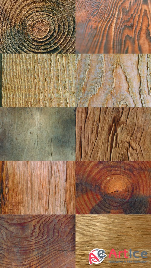 Wood Textures Pack 4 JPG Files