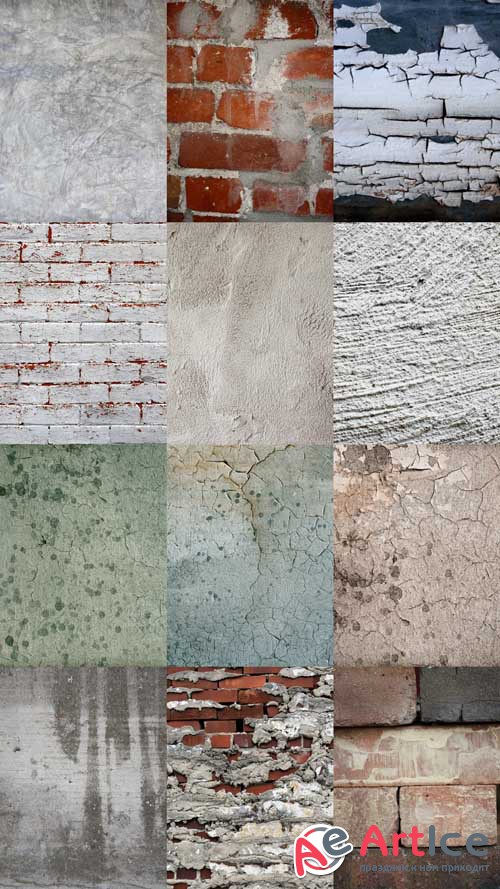 Old plaster Grunge Wall Textures JPG Files