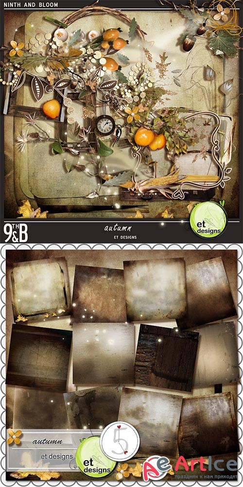 Scrap - Autumn JPG and PNG 