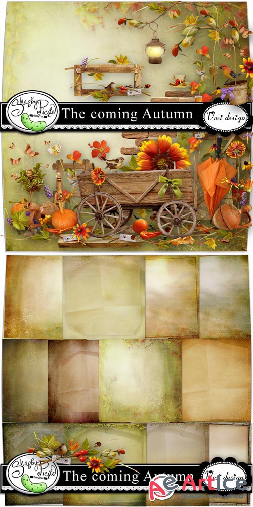 Scrap - The  Coming Autumn PNG and JPG