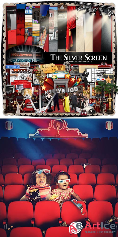 Scrap - The Silver Screen PNG and JPG