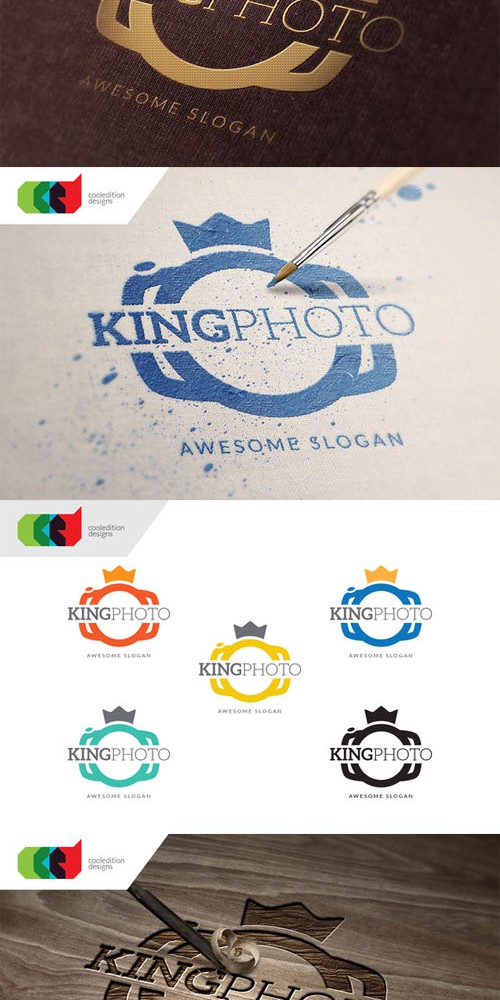 King Photo - Logo Template