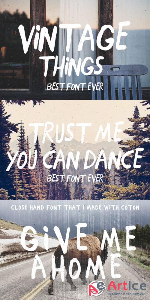 CreativeMarket - Close Hand Made Font