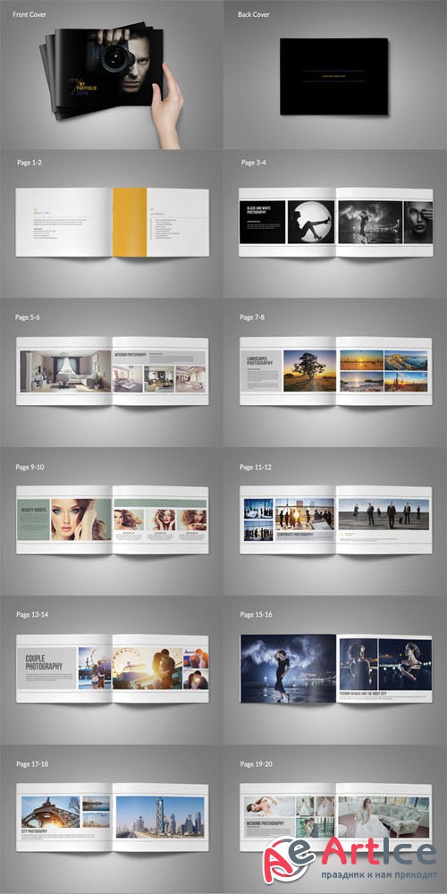 CreativeMarket - Multipurpose Minimal Portfolio