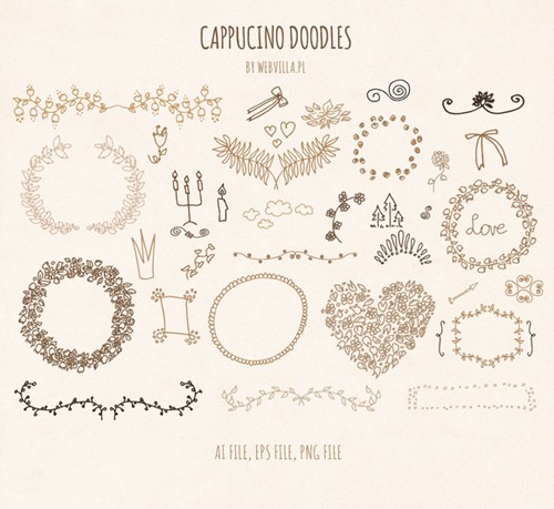 Cappucino Doodles