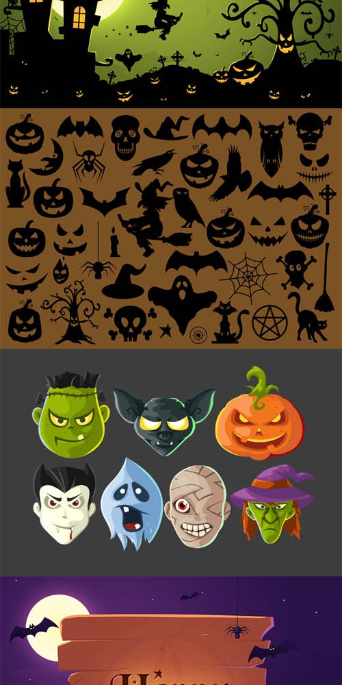 Halloween Illustrations and Icons