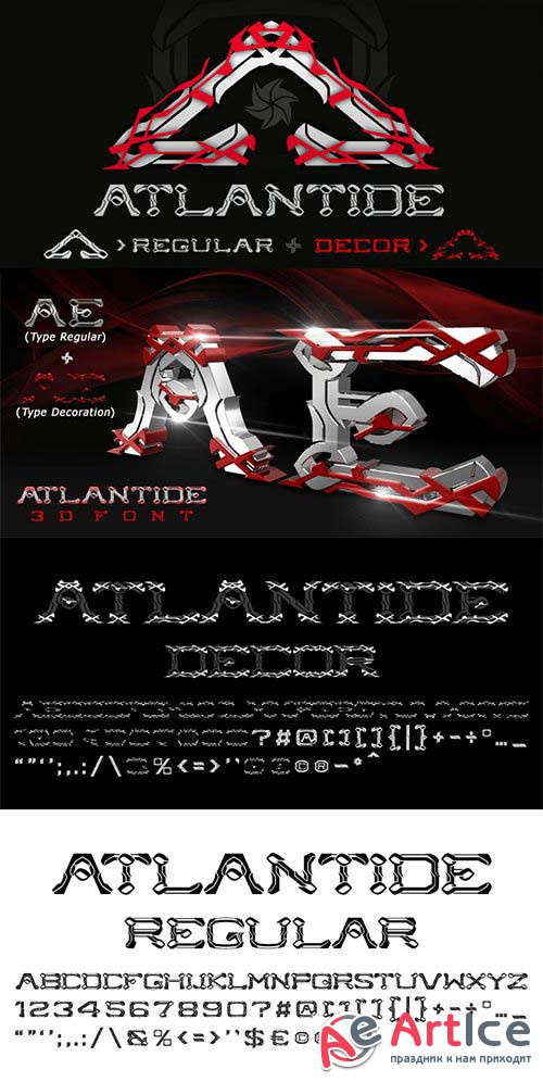 Atlantide Font Family