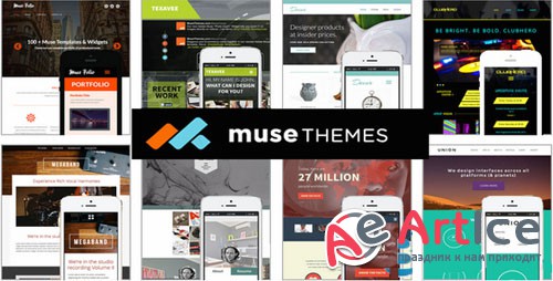 Musethemes Mega Bundle Web Site Templates