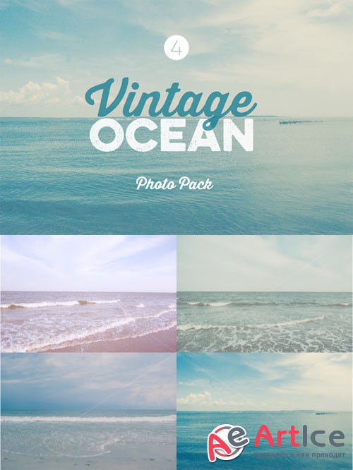CreativeMarket - Vintage Ocean Photo Pack 62138