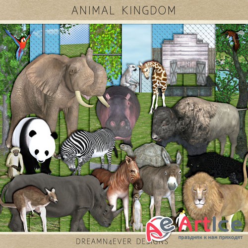 Scrap - Animal Kingdom PNG and JPG