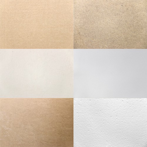 6 Paper Textures Set