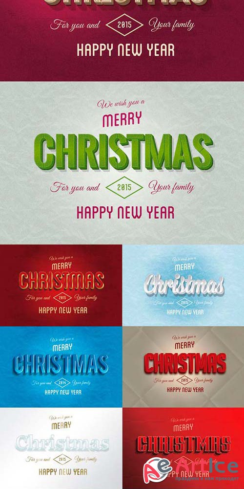 CreativeMarket - Christmas Text Effects