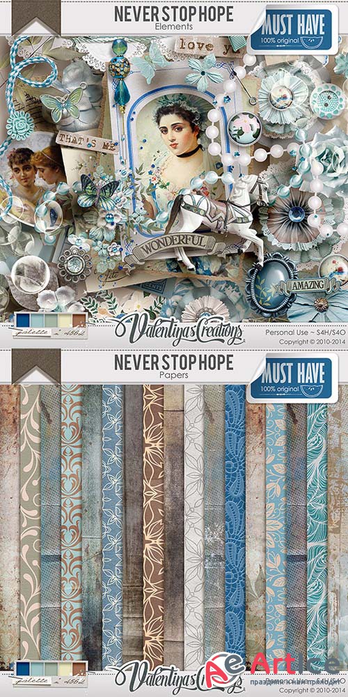 Scrap - Never Stop Hope PNG and JPG