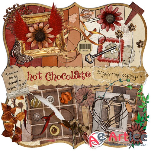 Scrap - Hot Chocolate PNG and JPG