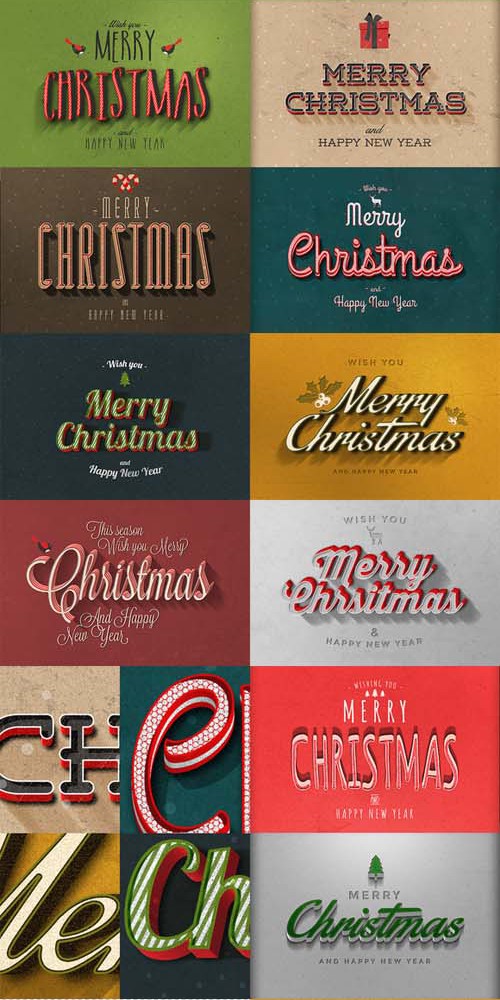 Christmas Text Effects Vol 2