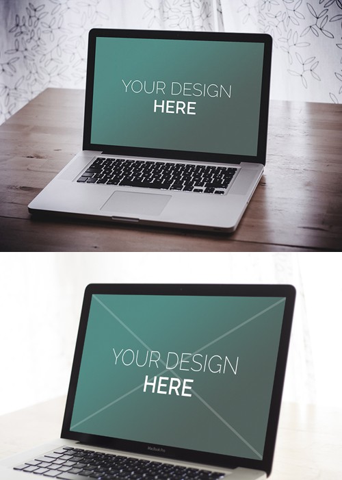 MacBook Pro Mock-ups  PSD