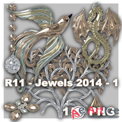 Jewels 2014 Set 1 PNG Files