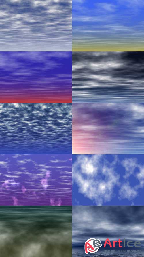 Cloudy Sky Backgrounds JPG Files