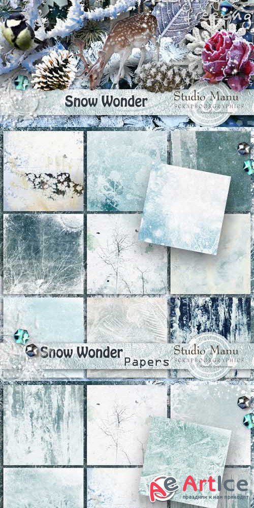 Scrap - Snow Wonder PNG and JPG