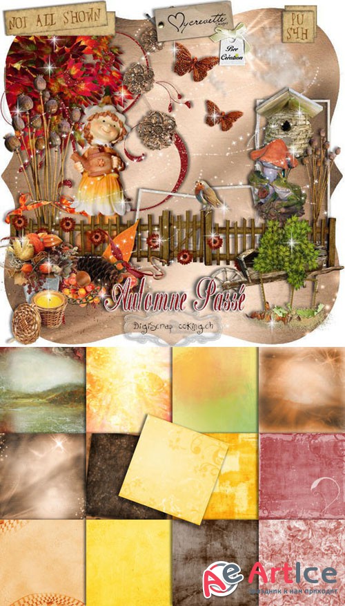Scrap - Automne Passe PNG and JPG