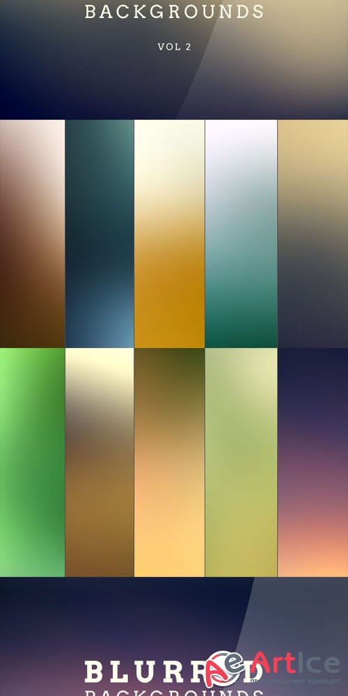 Blurred Backgrounds Set - Vol 2