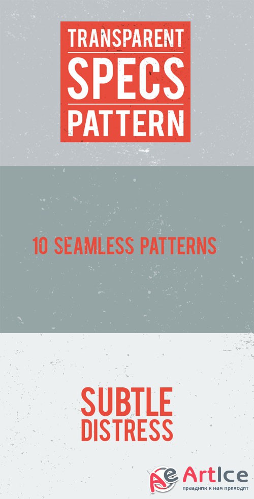 Transparent Specs - Seamless Patterns