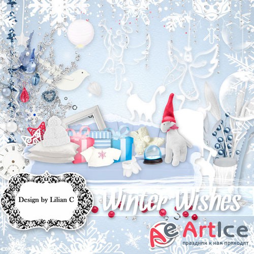 Scrap - Winter Wishes PNG and JPG