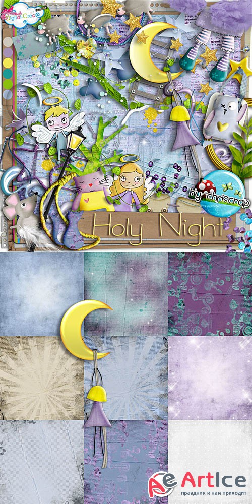 Scrap - Holy Night PNG and JPG