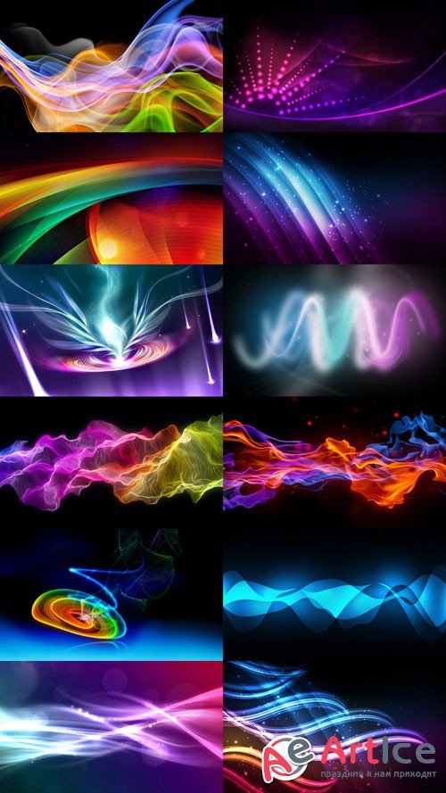 Textures of Light Energy JPG Files