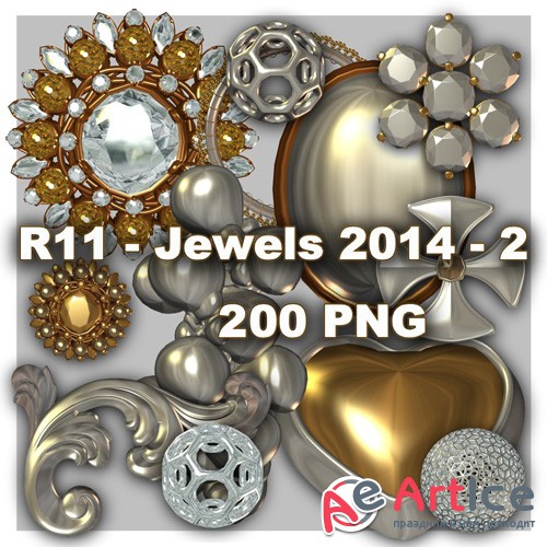 Jewels 2014 - 2 PNG Files