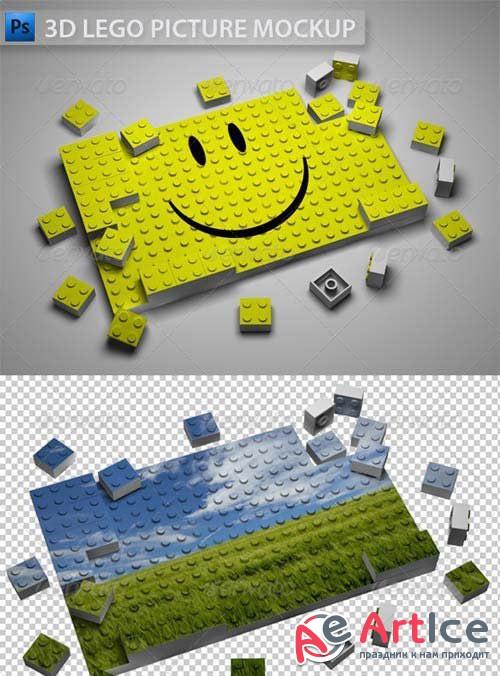 3D Lego Picture