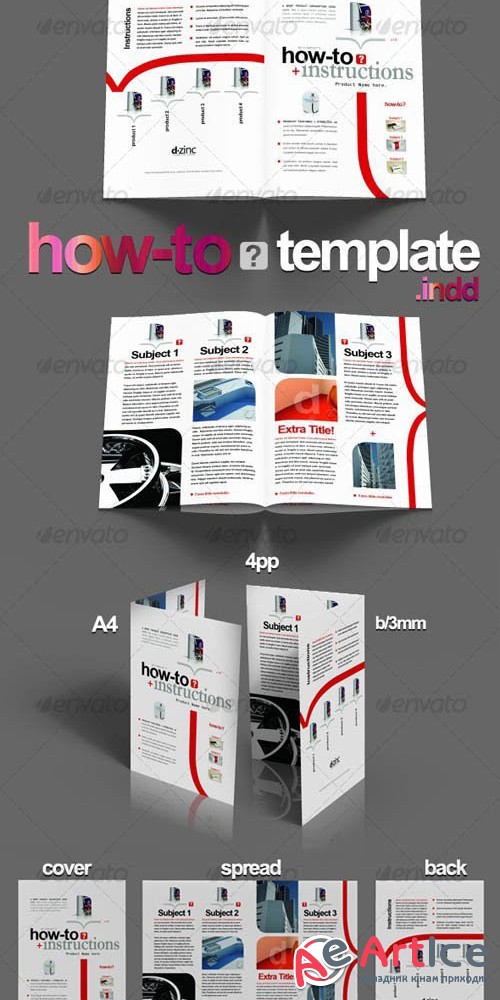 How-To Professional Template v1 / InDesign A4