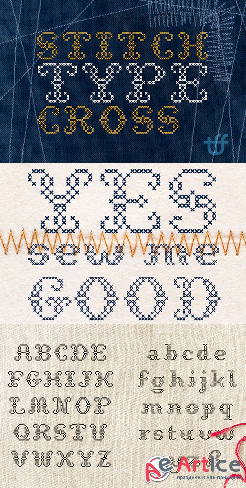 StitchCross font