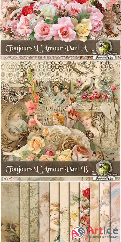 Scrap - Toujours Lamour JPG and PNG