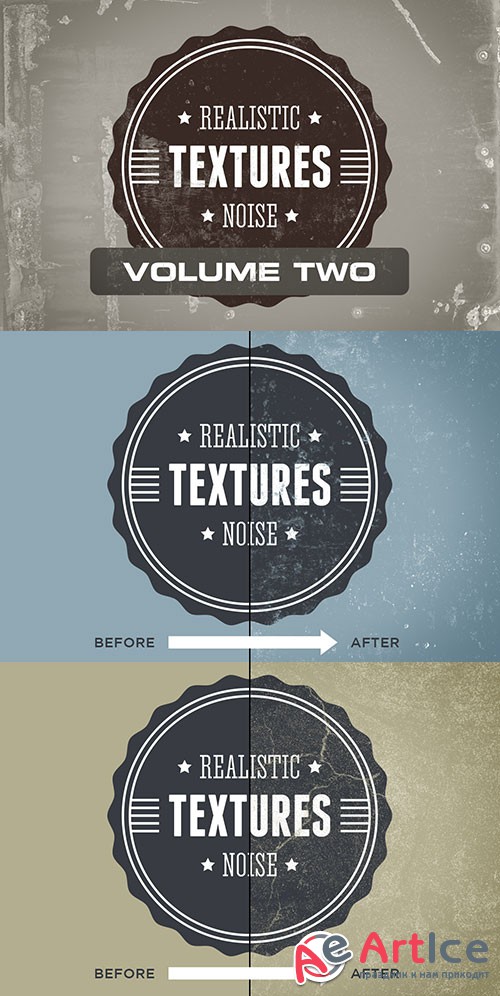 Realistic Noise Textures Pack Vol. 2