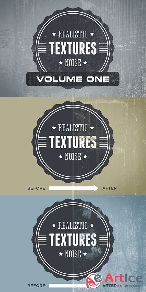 Realistic Noise Textures Pack Vol. 1