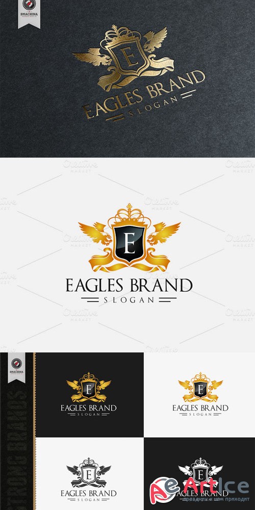 Eagles Brand Logo Template - CM 17693