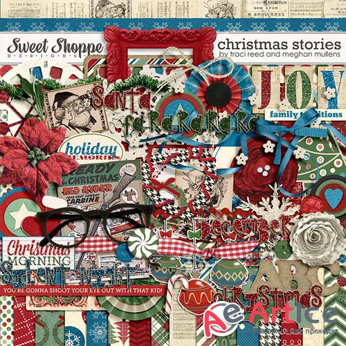 Scrap - Christmas Stories PNG and JPG