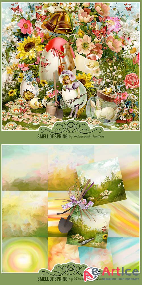 Scrap - Smell of Spring PNG and JPG