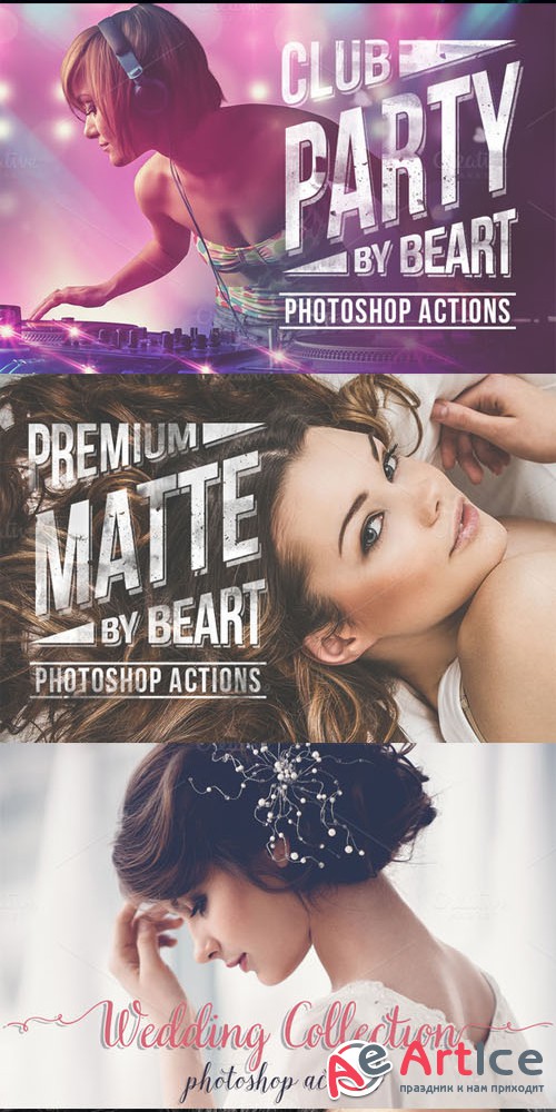 180 Premium Photoshop Actions Bundle - CM 186213