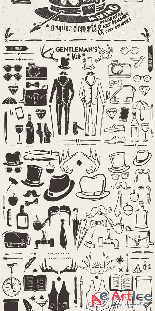 Gentleman's Graphic Kit - CM 59228