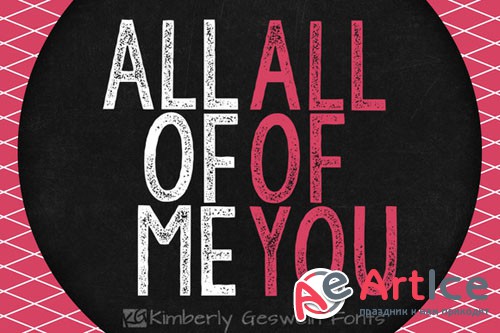 KG All of Me - Creativemarket 26243