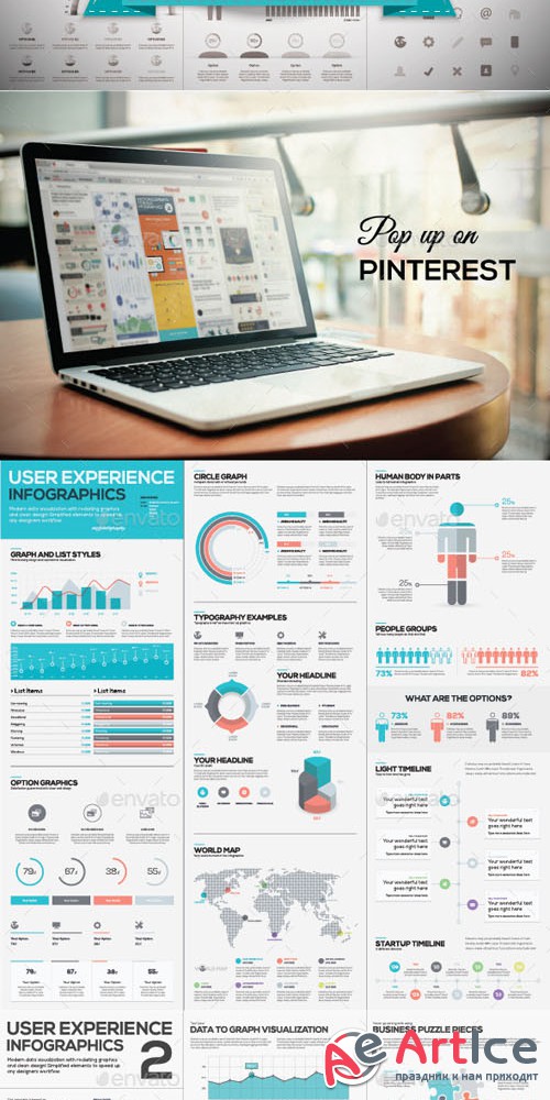 The Big Pack of Infographic Templates 8994488