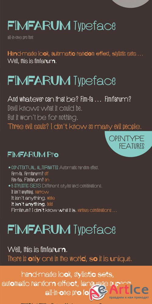 Fimfarum Pro Font - Creativemarket 14095