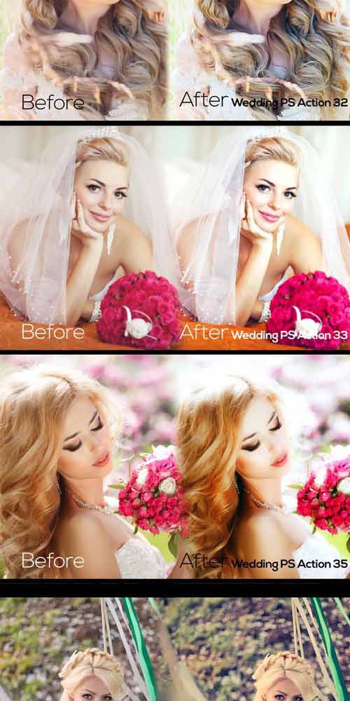 50 Wedding Photoshop Actions